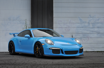 High Res Desktop Wallpaper 2015 Riviera Blue Porsche GT3 