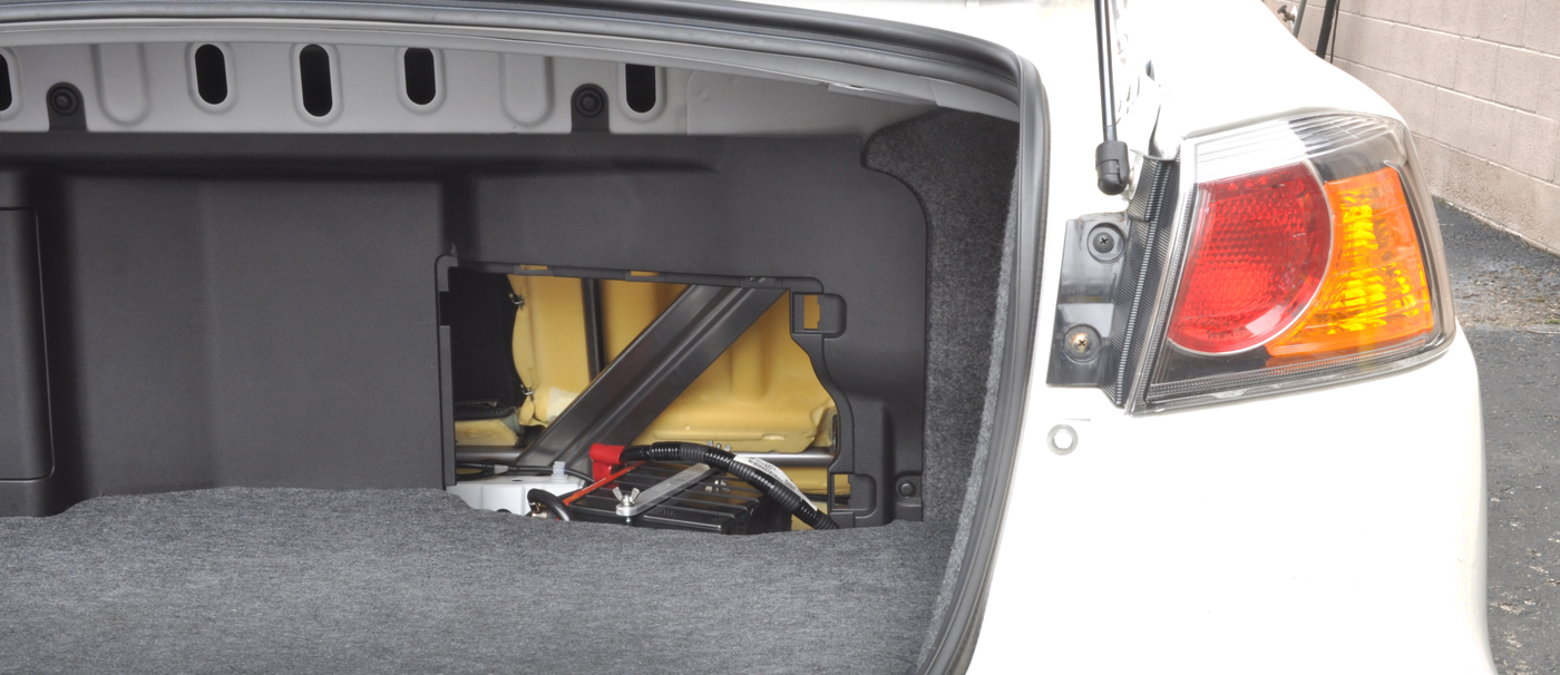 STM Evo X PC680 Small Battery Kit Installed