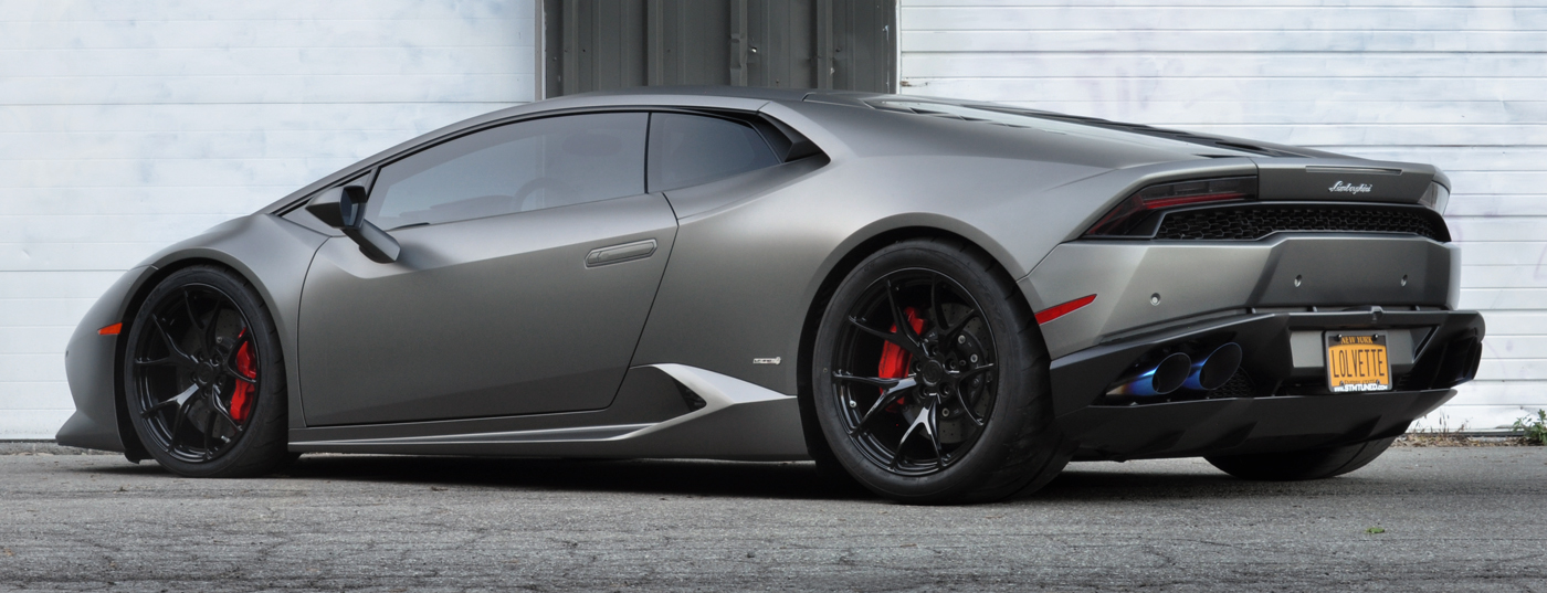 2015 Lamborghini Huracan Titanium Exhaust Tips