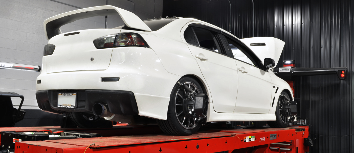 Evo X Vehicle Alignment at STM