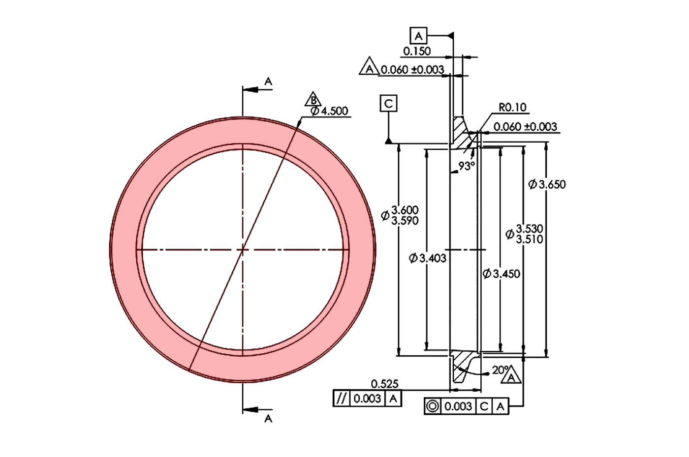 PTE Sportsman V-Band Outlet Diagram