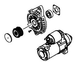 Evo X OEM Alternator & Starter