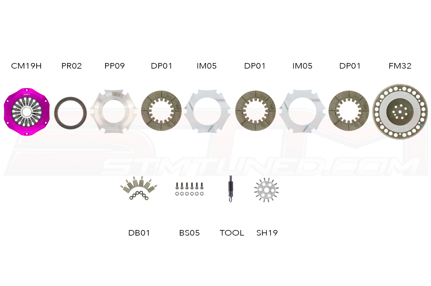 Exedy Clutch Rebuild Parts